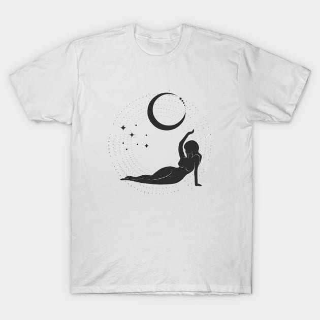 Under the Moon T-Shirt by studioaartanddesign